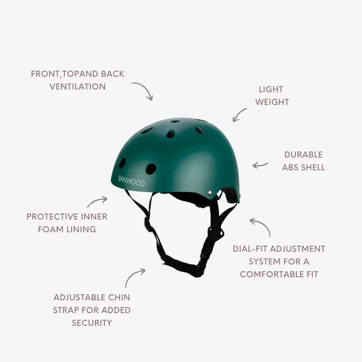 BANWOOD HELMET - GREEN (50-54 cm)