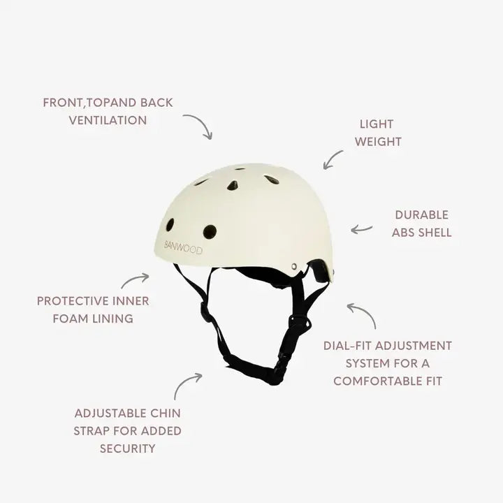 BANWOOD HELMET - CREAM (50-54 cm)