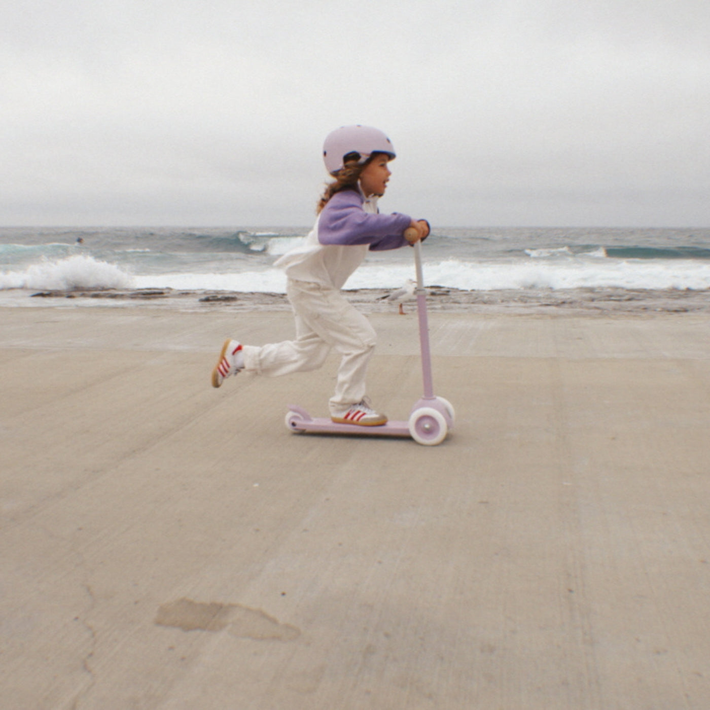 BANWOOD ECO HELMET - LAVENDER (50-54 cm)