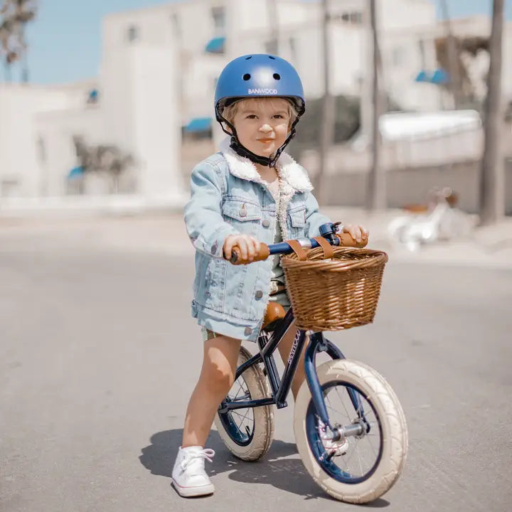 BANWOOD BALANCE BIKE FIRST GO VINTAGE - NAVY