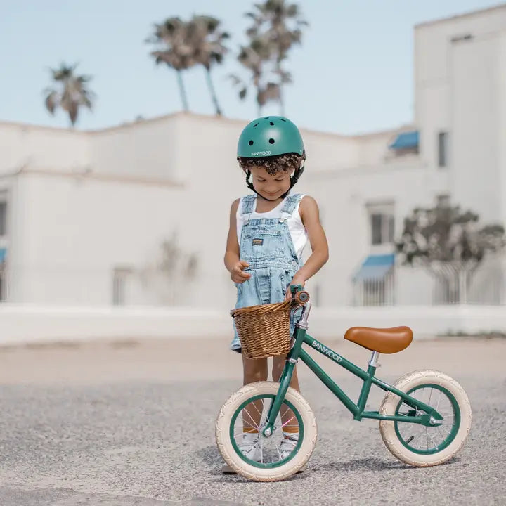 BANWOOD BALANCE BIKE FIRST GO VINTAGE - GREEN