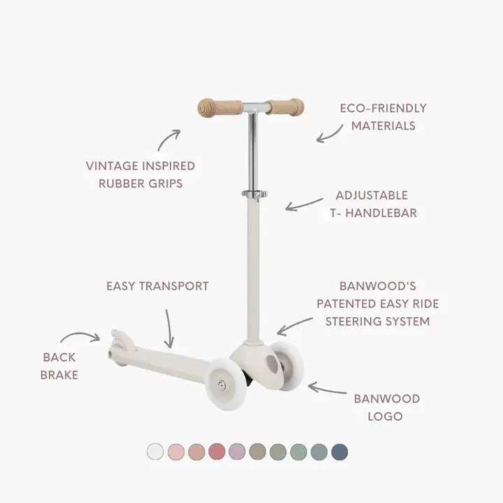 BANWOOD ECO SCOOTER - IVORY