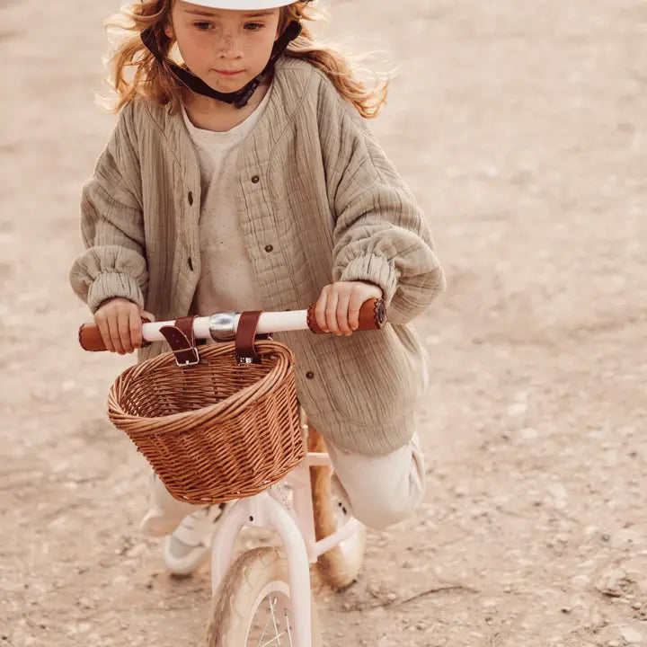 BANWOOD BALANCE BIKE FIRST GO VINTAGE - CREAM