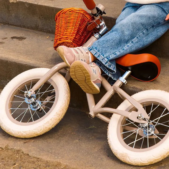 BANWOOD BALANCE BIKE FIRST GO VINTAGE - BEIGE