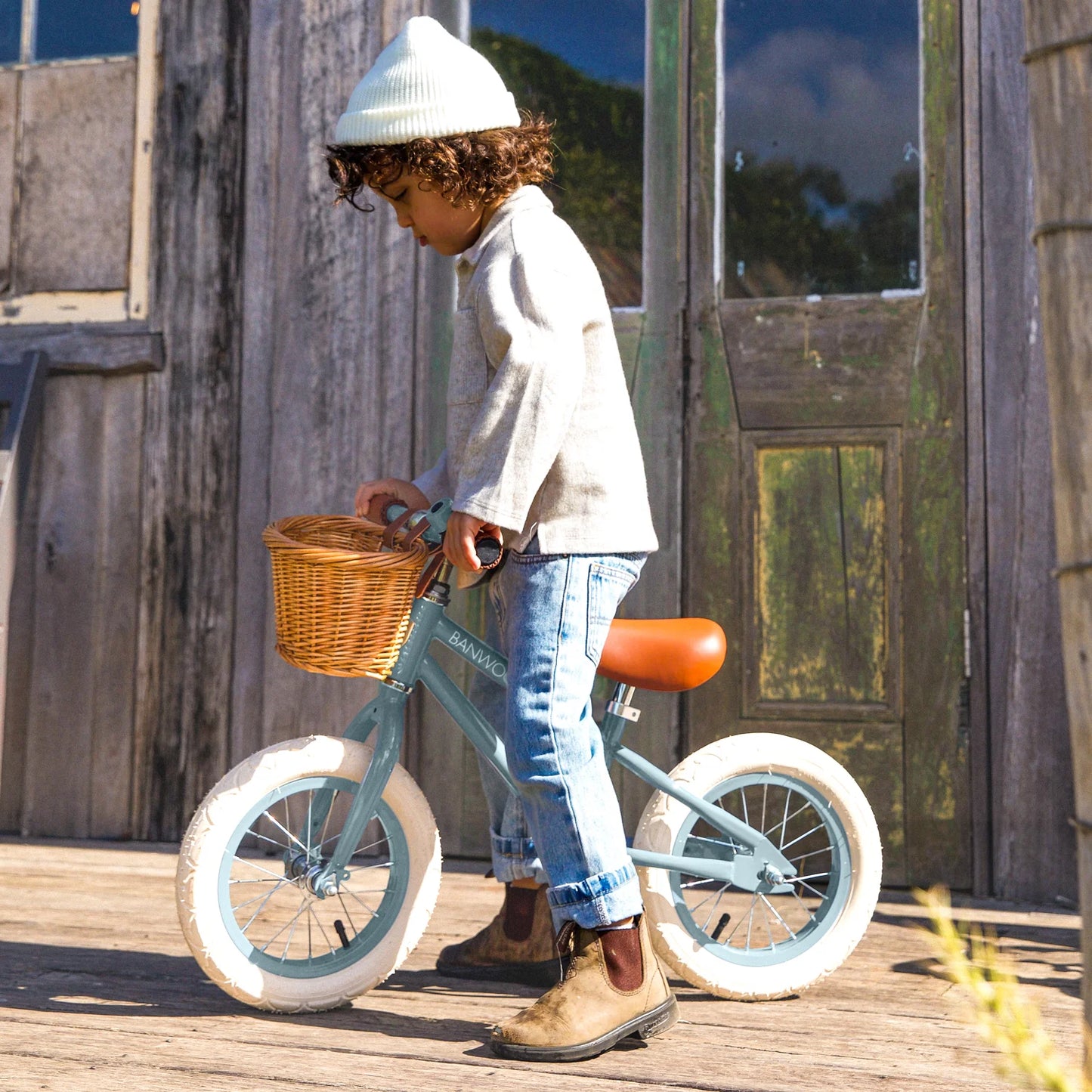 BANWOOD BALANCE BIKE FIRST GO VINTAGE - TEAL
