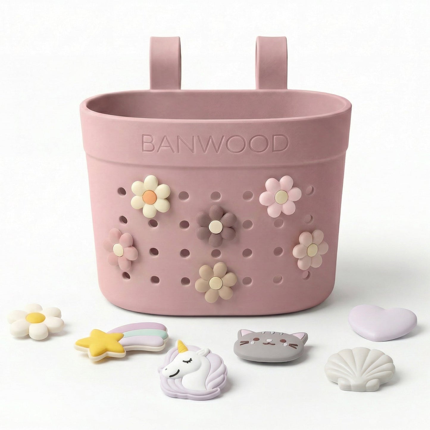 Pin & Ride Basket Banwood - Dustyrose