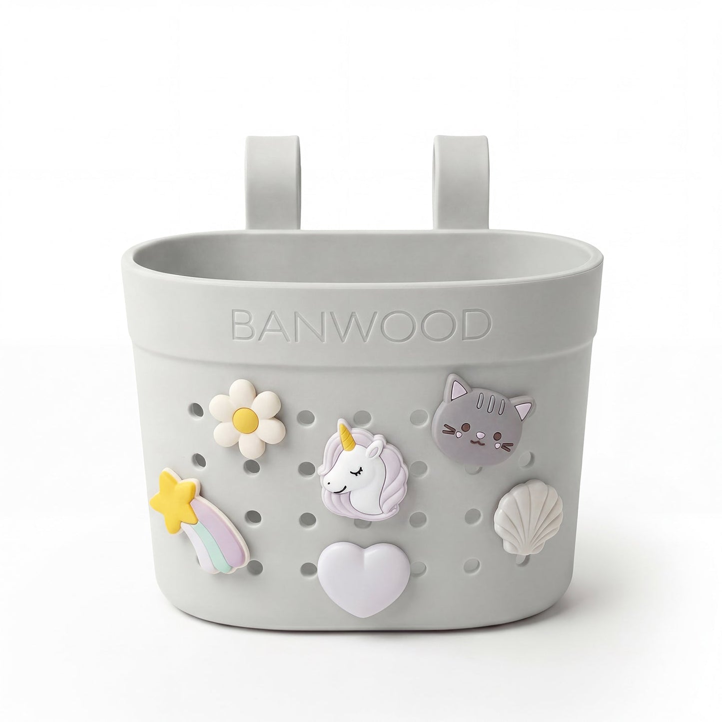 Pin & Ride Basket Banwood - Ivory