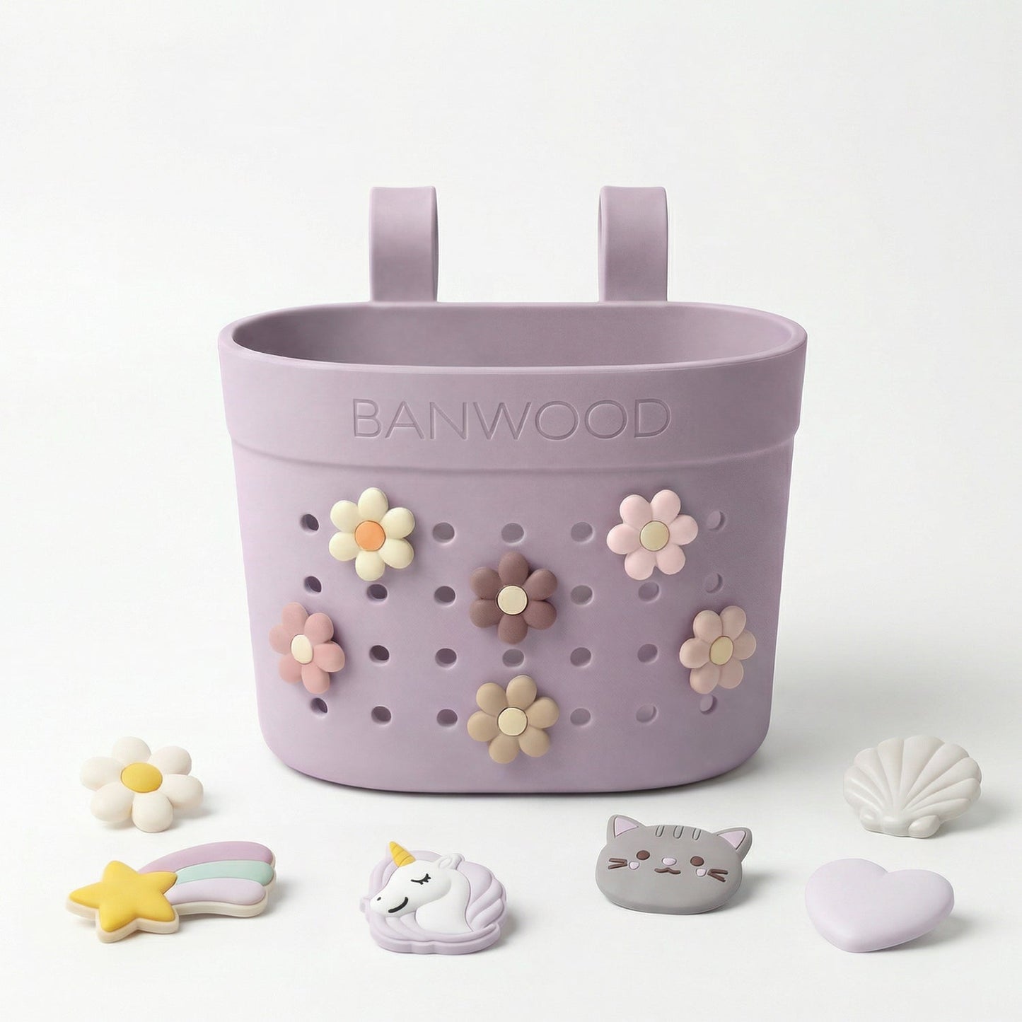 Pin & Ride Basket Banwood - Lavender