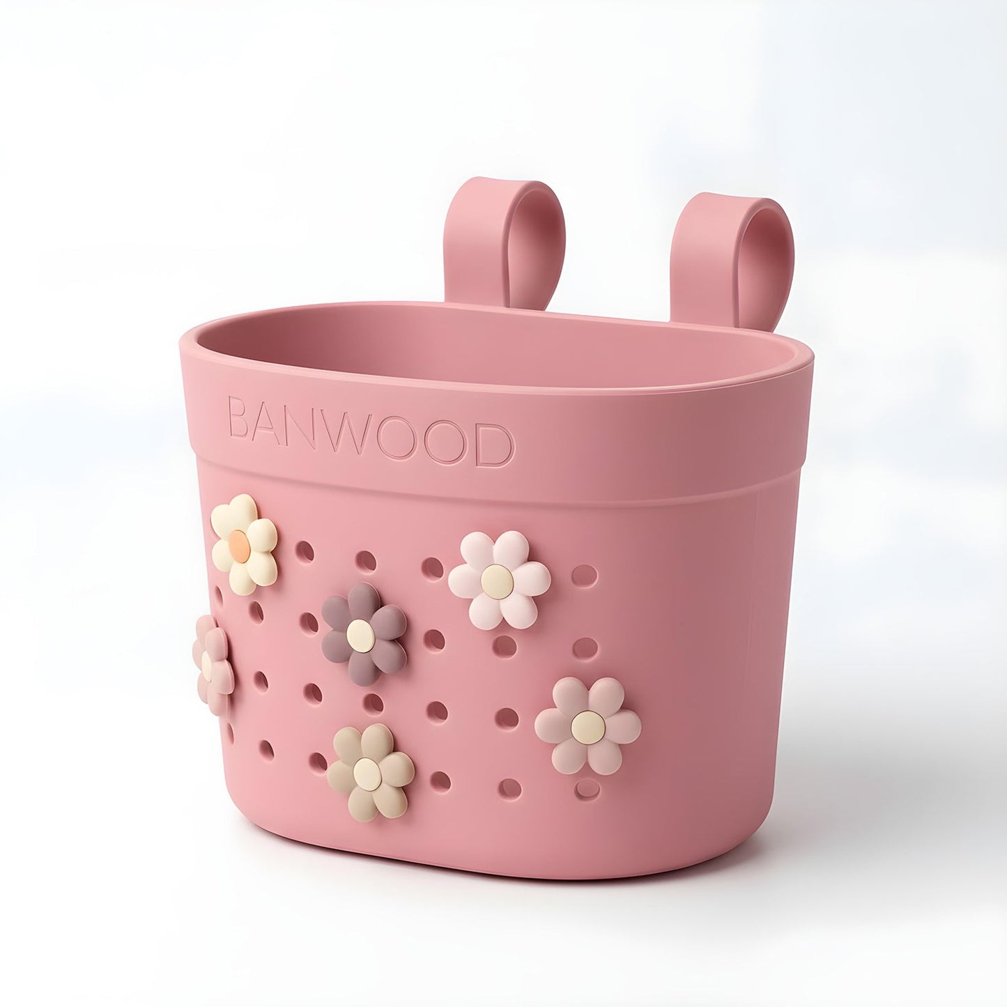 Pin & Ride Basket Banwood - Raspberry