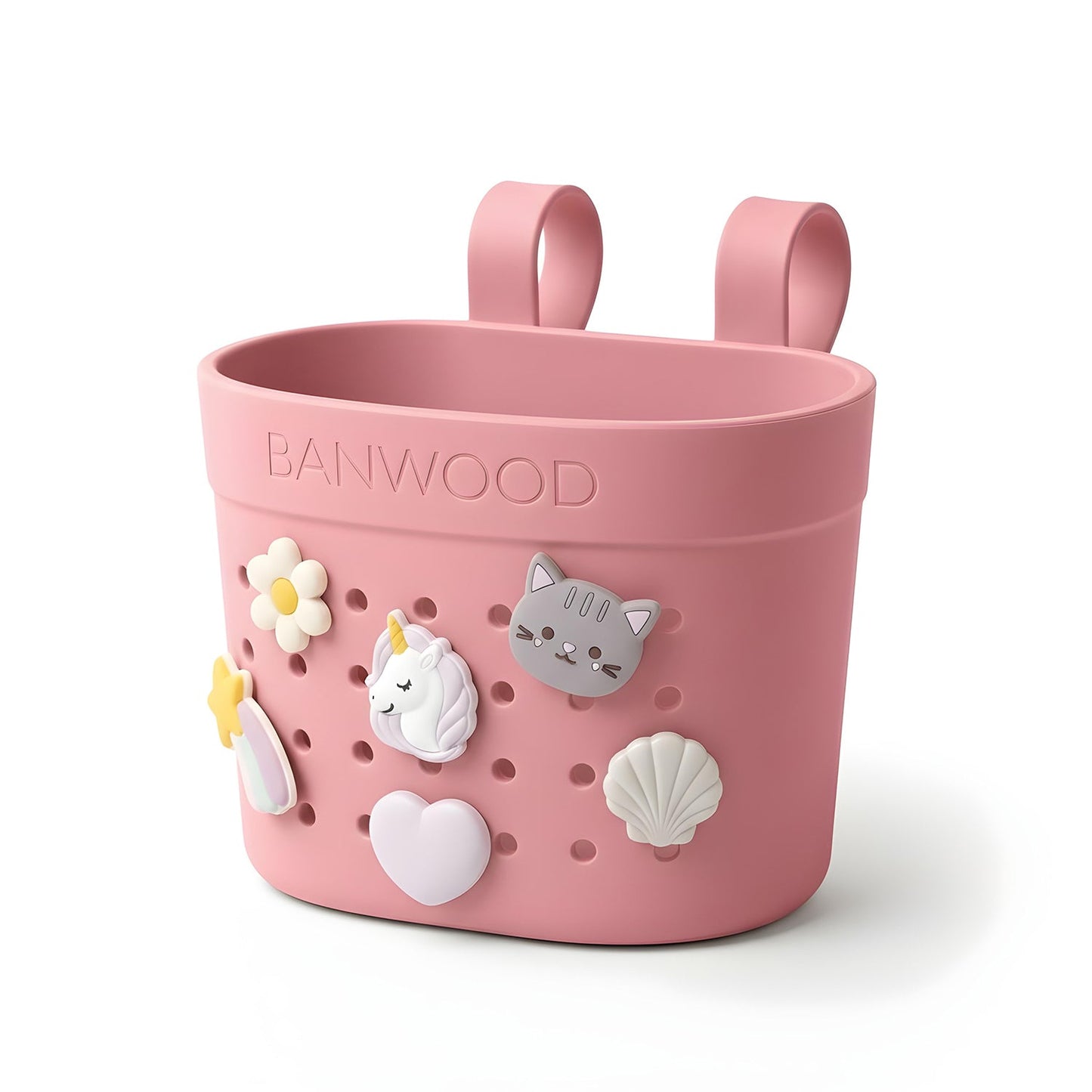 Pin & Ride Basket Banwood - Raspberry