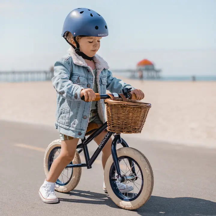 BANWOOD BALANCE BIKE FIRST GO VINTAGE - NAVY