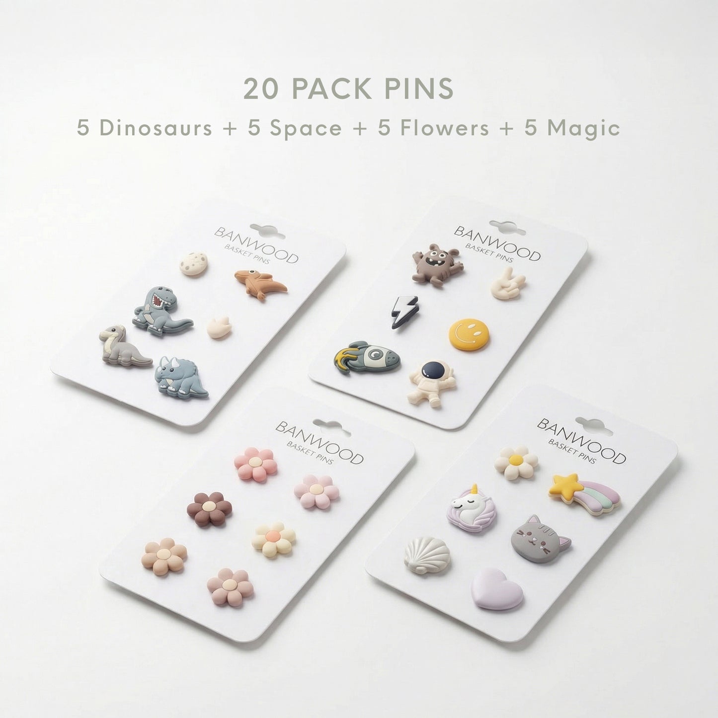 Banwood Basket Pins - Set